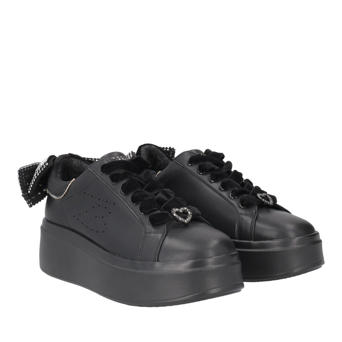 BLACK LILY SNEAKER WITH RHINESTONES BAND