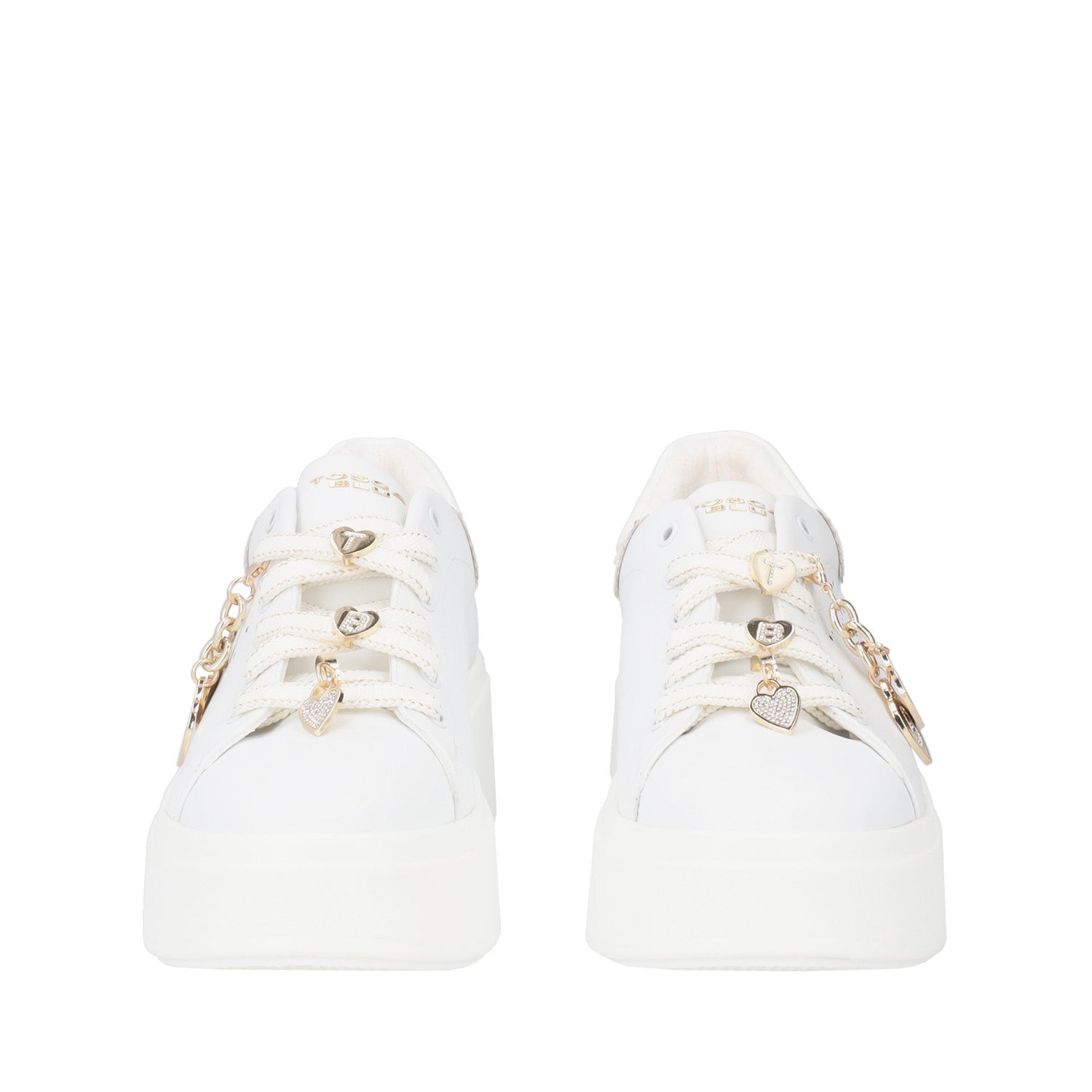 WHITE LILY SNEAKERS WITH CHARMS