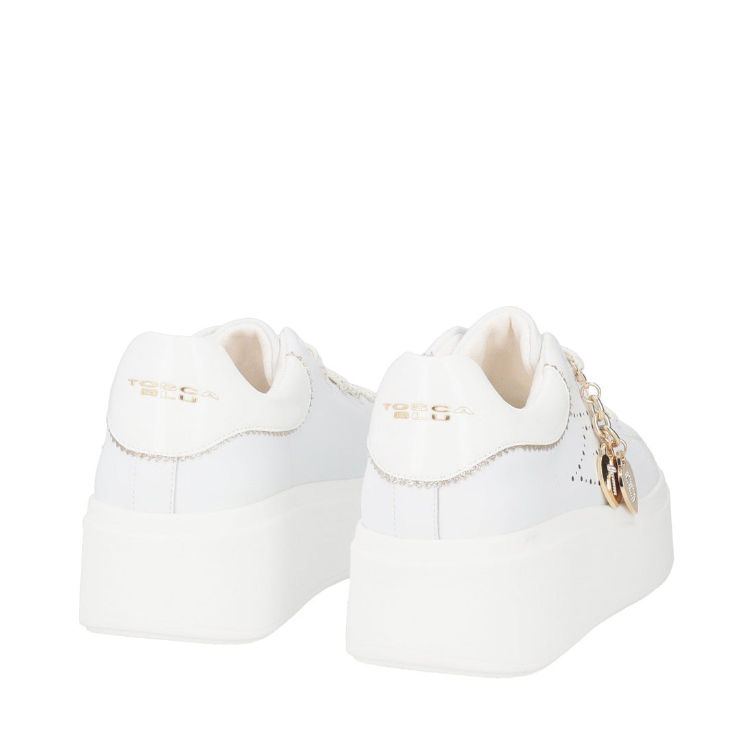 WHITE LILY SNEAKERS WITH CHARMS