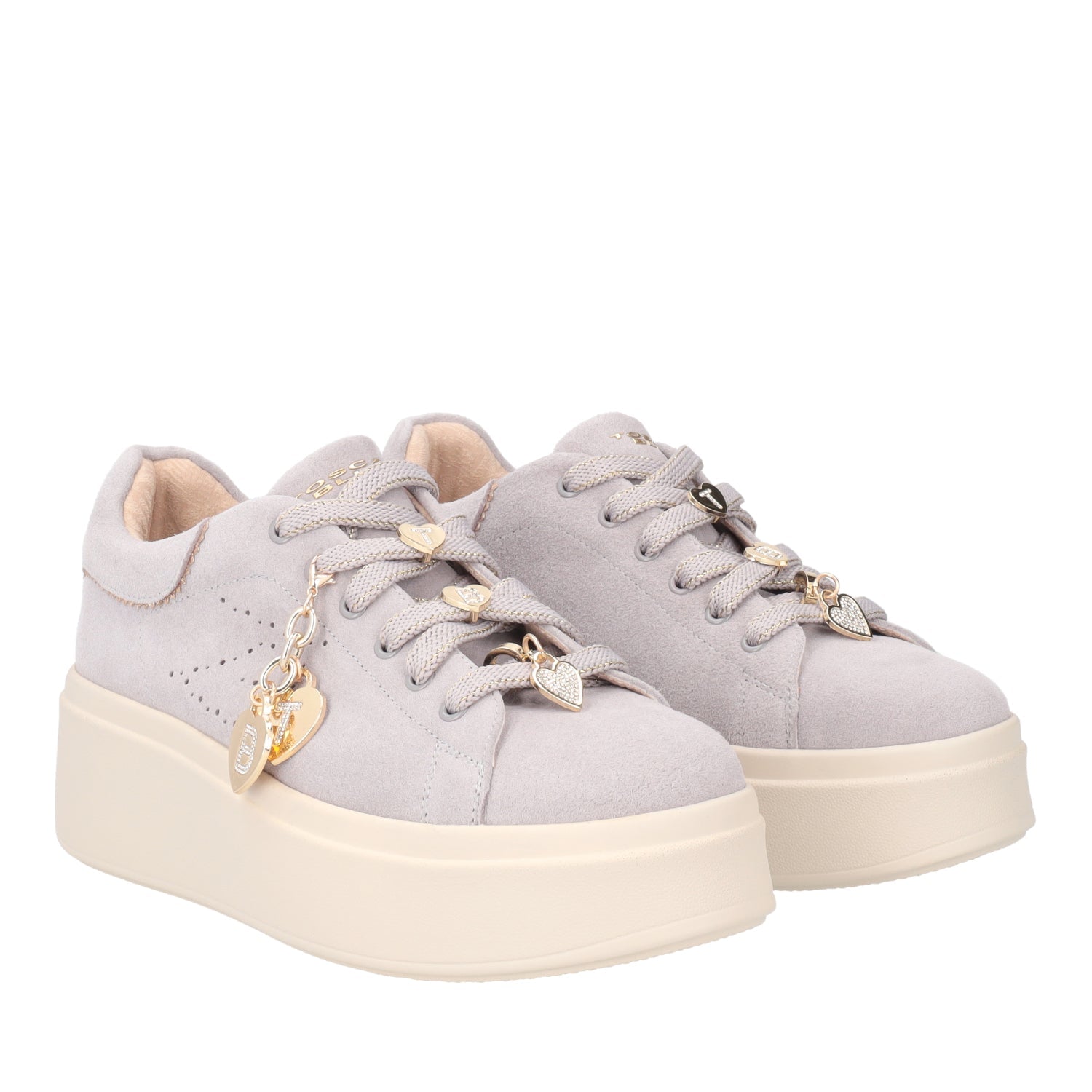 MALLOW LILY SNEAKERS IN SUEDE WITH CHARMS