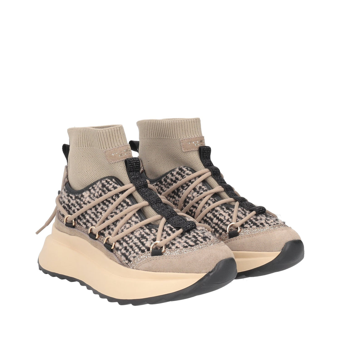 BEIGE ALASKA SNEAKERS IN FABRIC