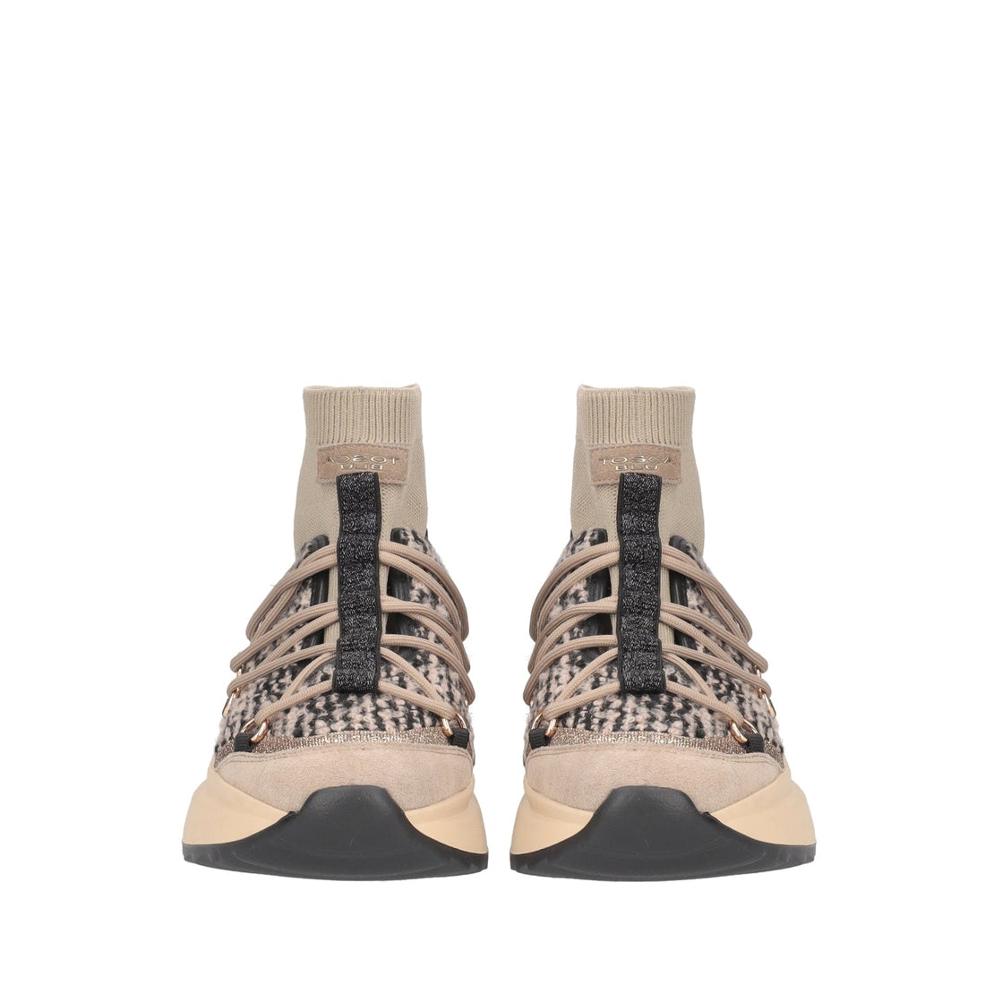 SNEAKER ALASKA IN TESSUTO COLORE BEIGE