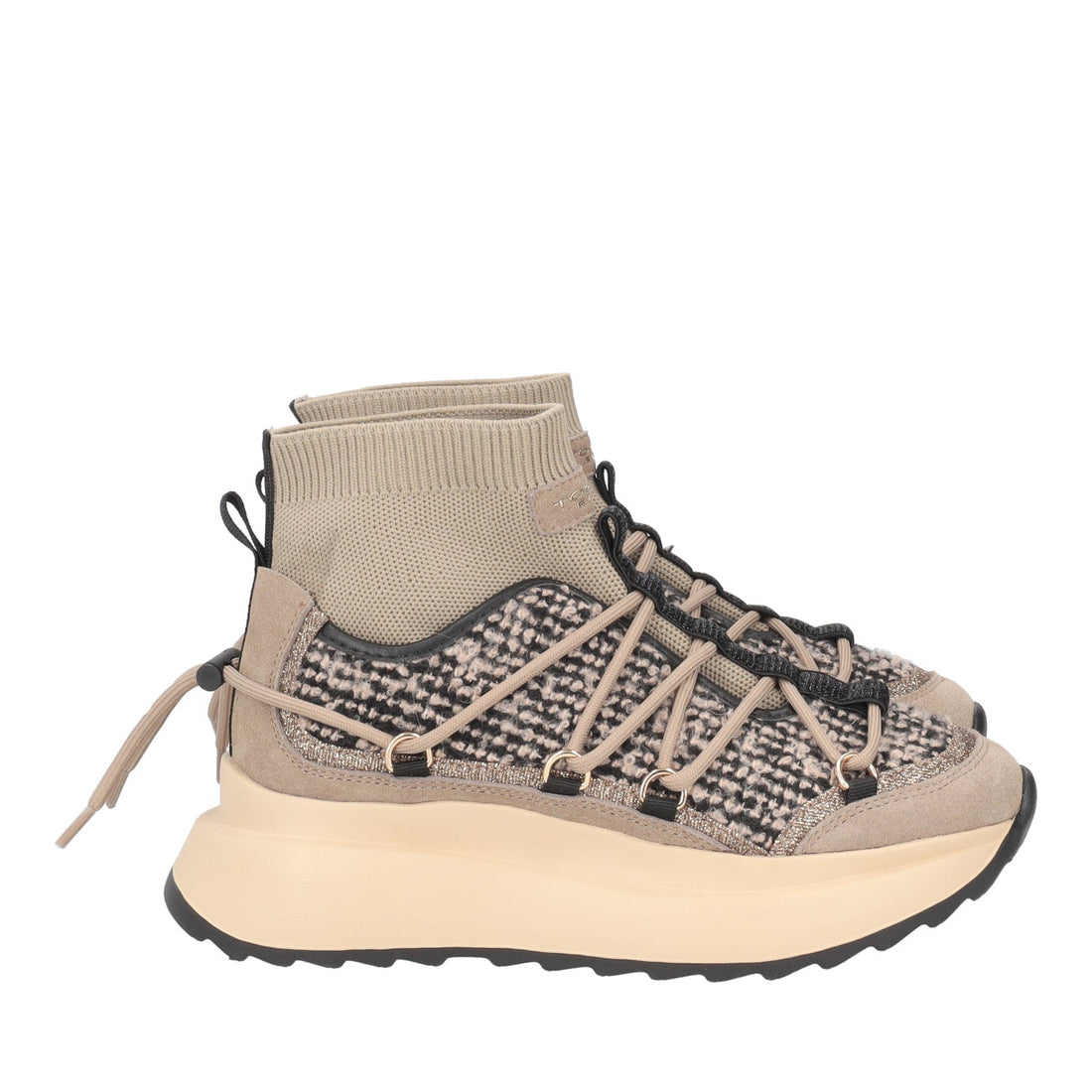 BEIGE ALASKA SNEAKERS IN FABRIC