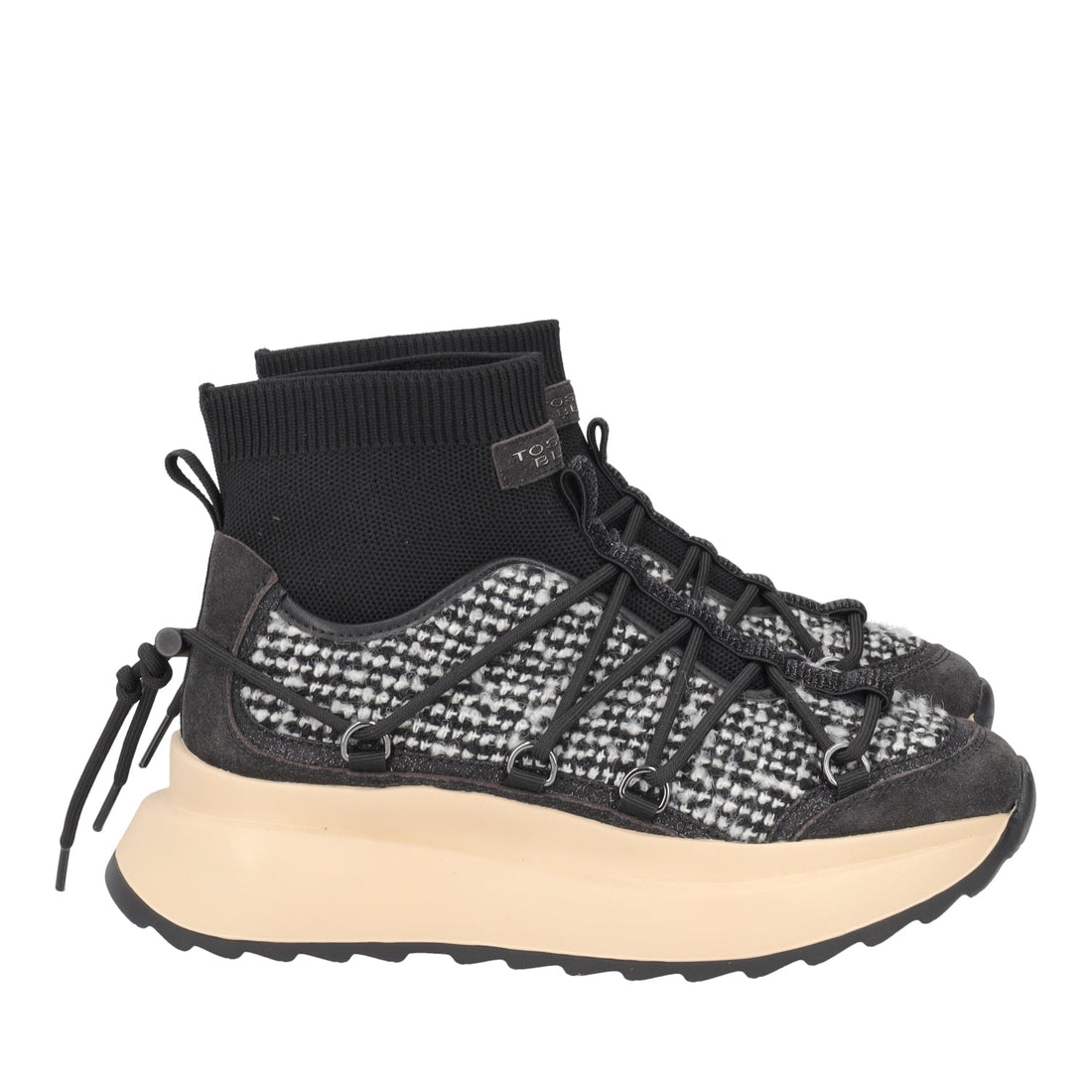 SNEAKER ALASKA IN TESSUTO COLORE NERO