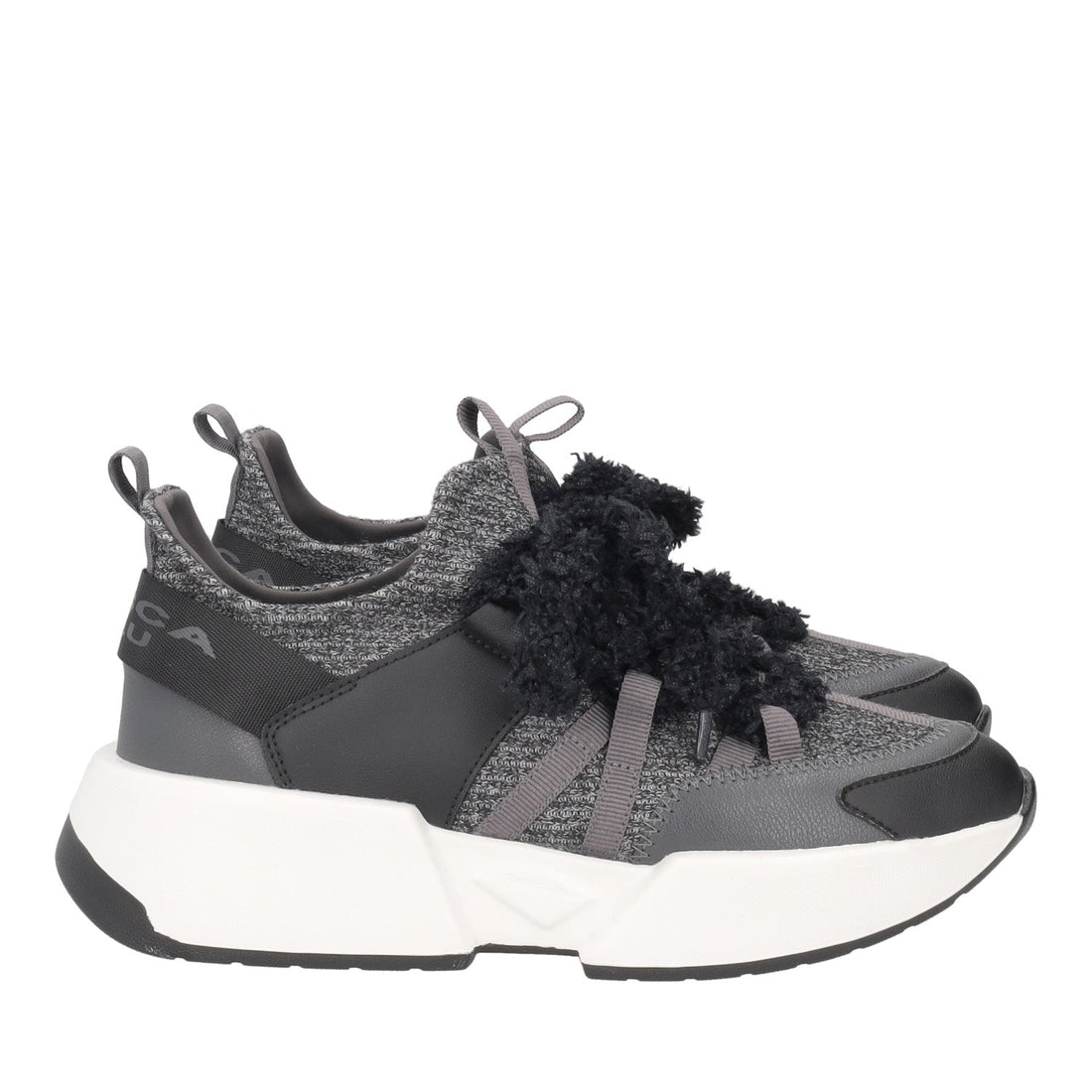 DARK GREY ALPINE SNEAKERS IN FABRIC