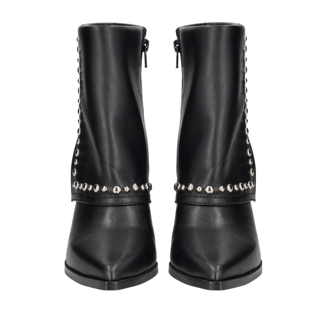 BLACK NEVADO ANKLE BOOT WITH STUDS