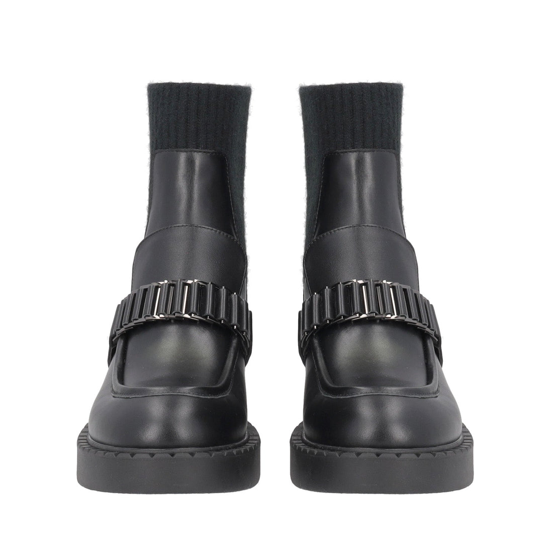 BLACK SESTRIERE BOOT WITH ACCESSORY