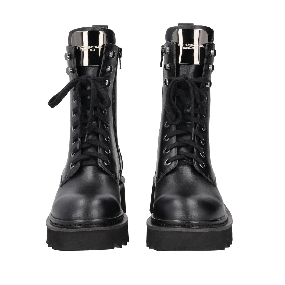 BLACK SHASTA LACED ANKLE BOOT