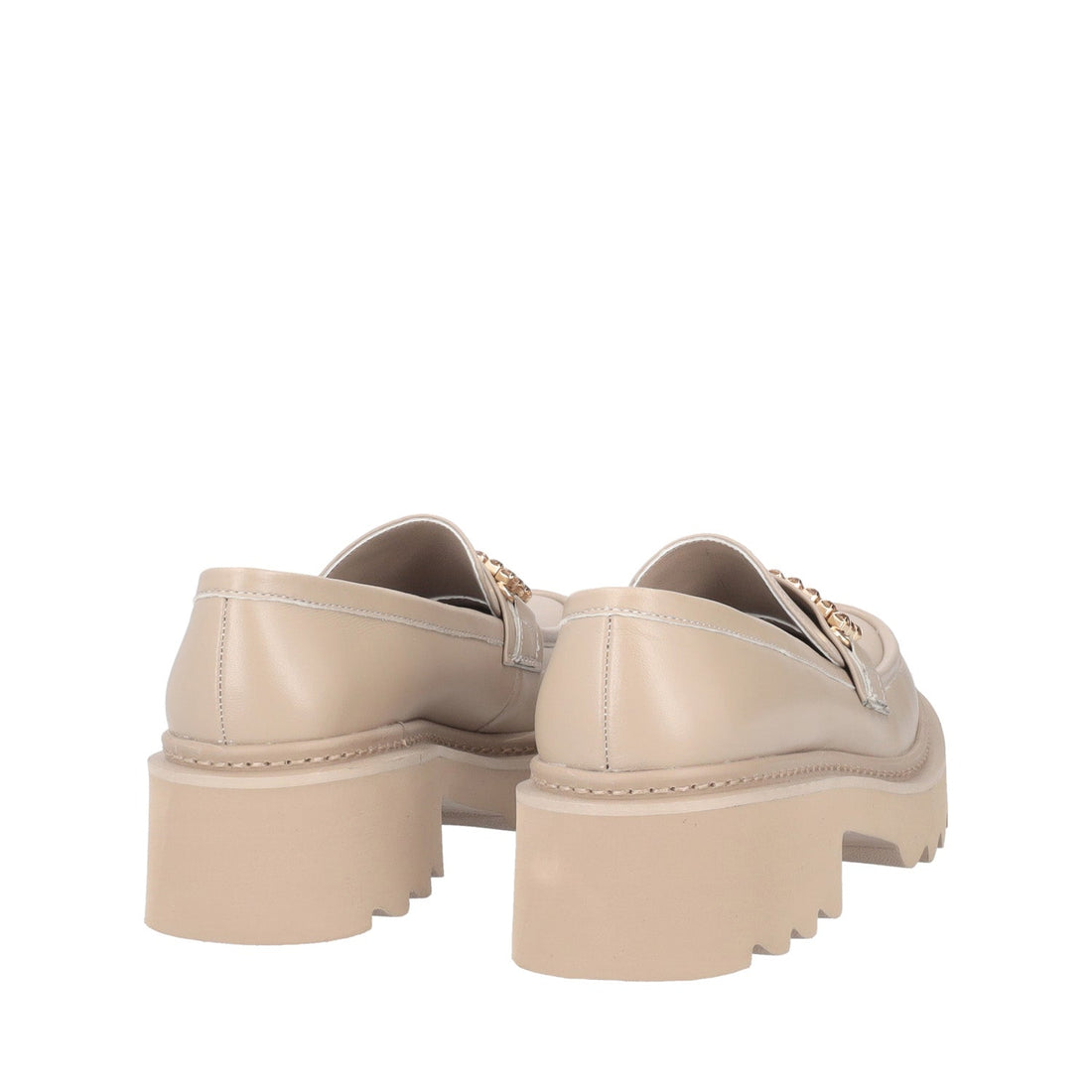 MOCASSINO SHASTA CON ACCESSORIO COLORE BEIGE