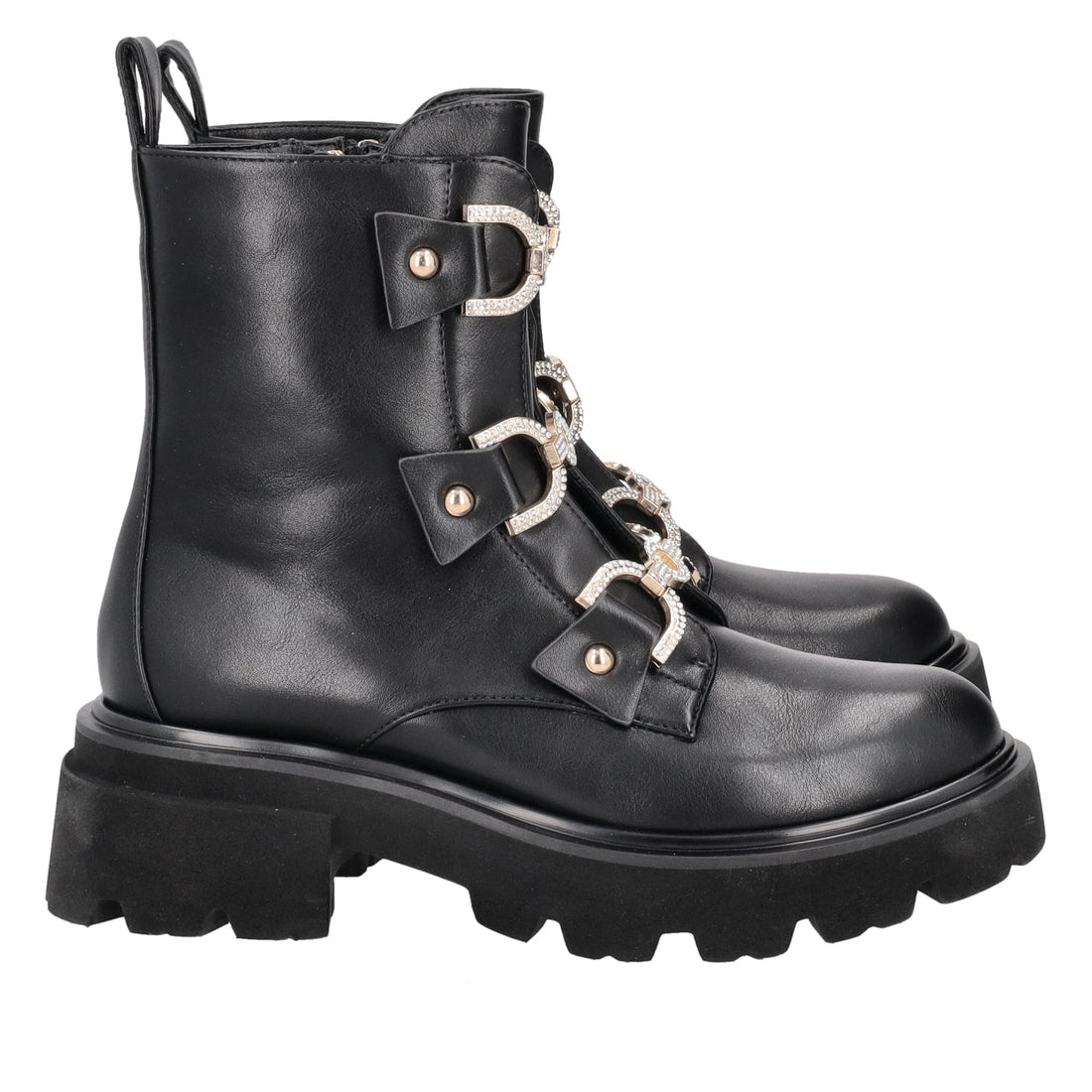 BLACK VANCOUVER BOOT WITH ACCESSORY