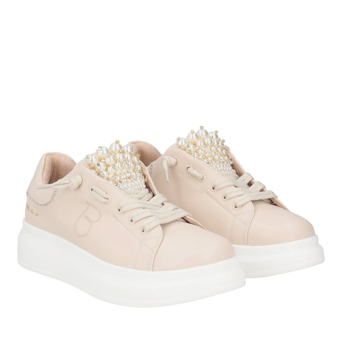 BEIGE BELLATRIX PEARL SNEAKER