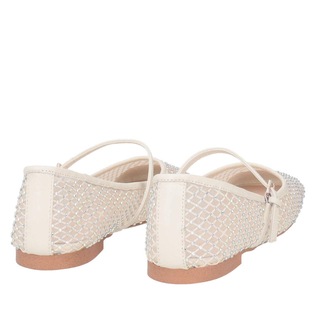 ToscaBlu ballerina eden in rete con strass colore avorio ss2515s143 c08_3