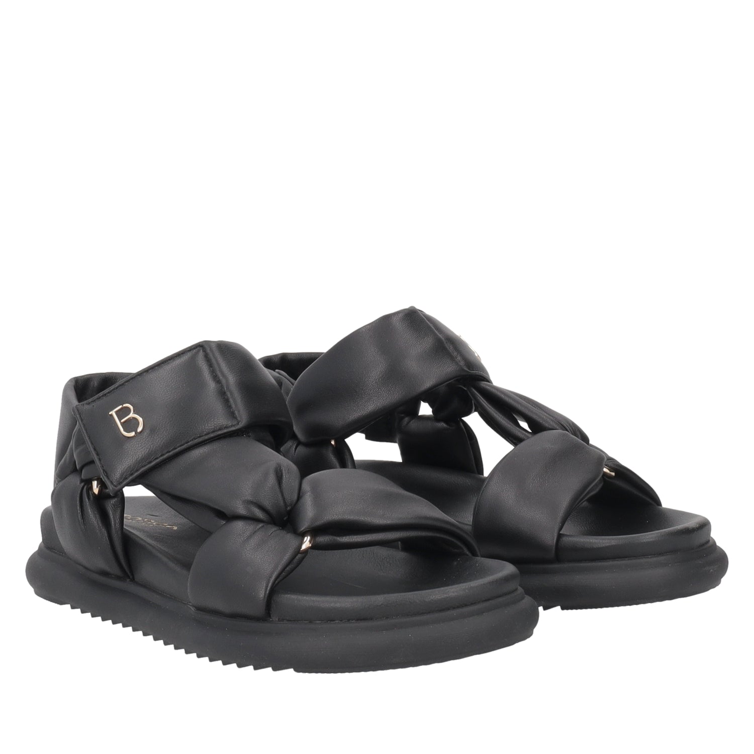 ToscaBlu sandalo skyler in pelle imbottita colore nero ss2546s460 c99_1