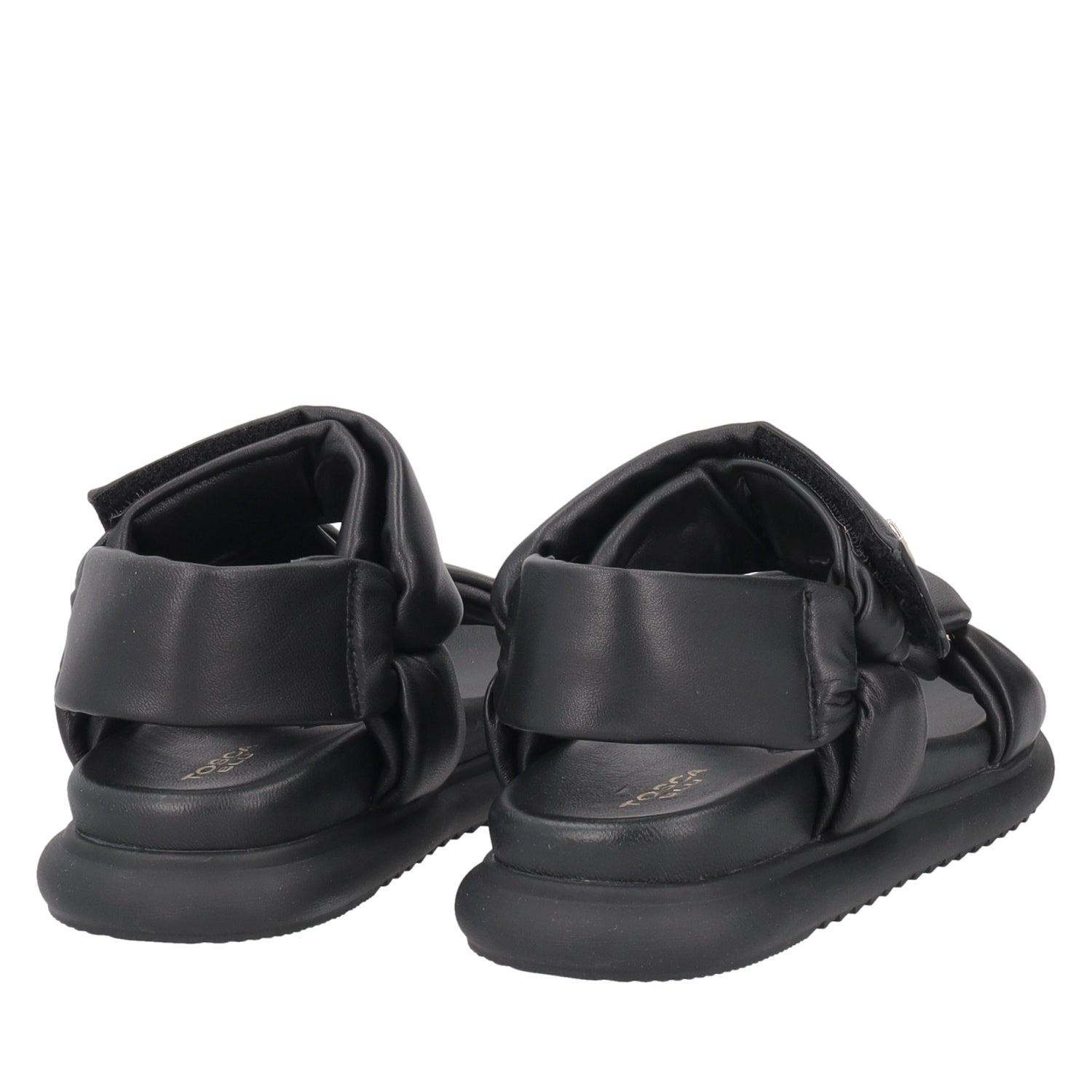 ToscaBlu sandalo skyler in pelle imbottita colore nero ss2546s460 c99_3