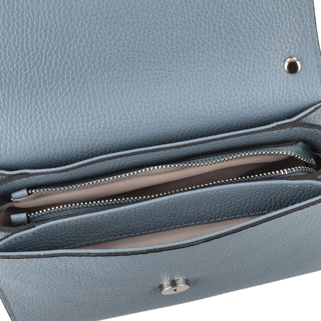 AVIATOR BLUE LIVIGNO HANDBAG WITH FLAP