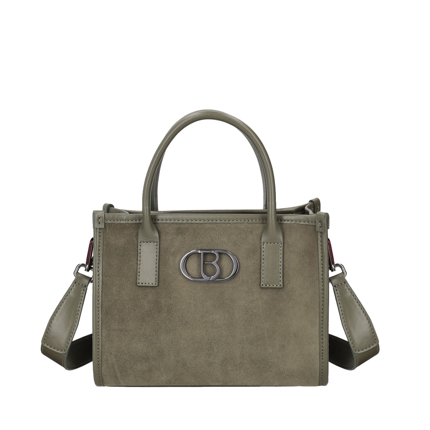 GREEN MONTANA MEDIUM TOTE IN SUEDE LEATHER