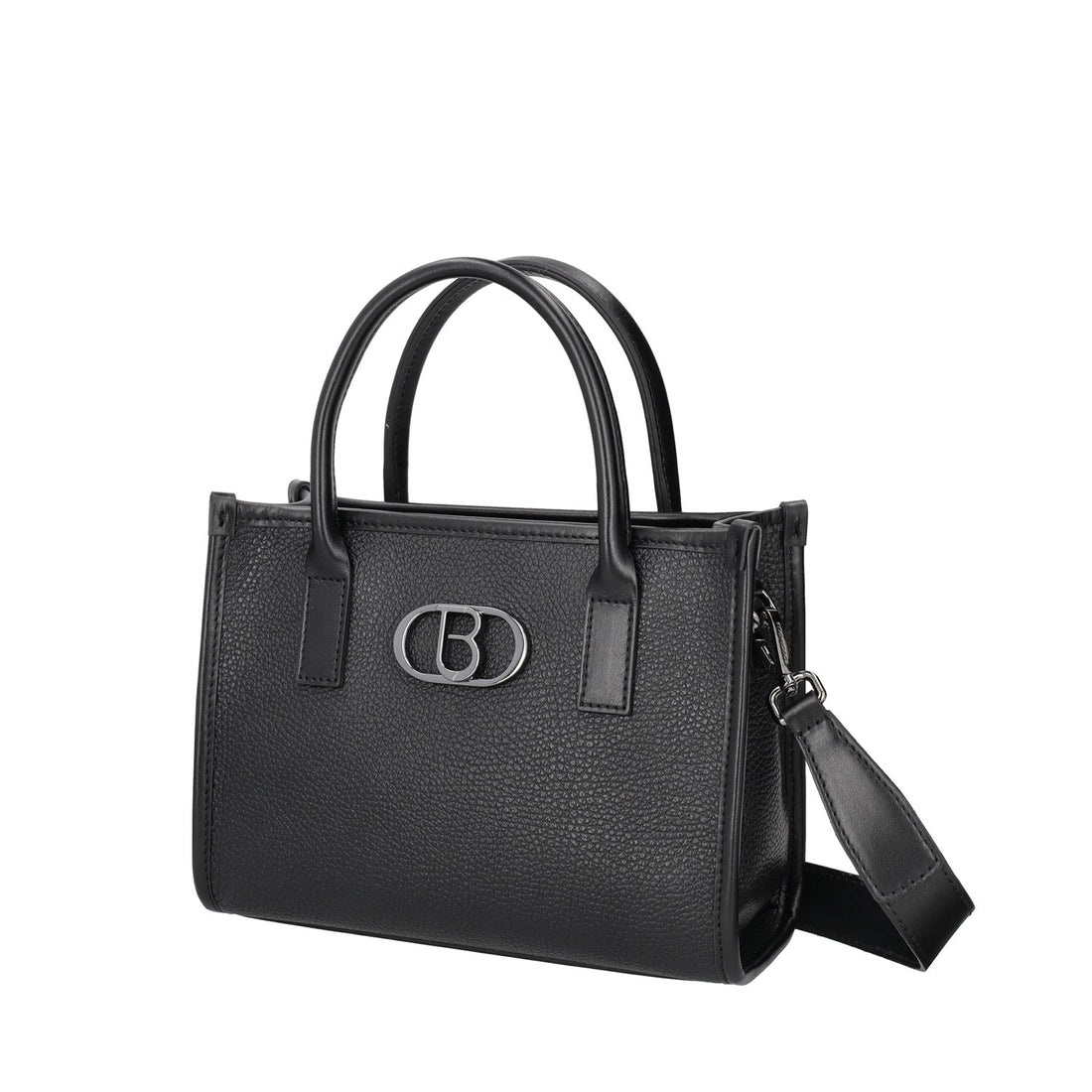 BLACK MEDIUM MONTANA TOTE WITH SHOULDER STRAP