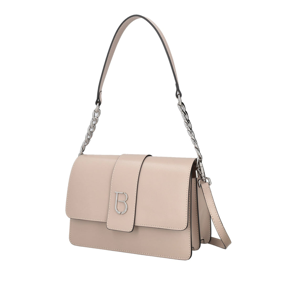 MUD VANCOUVER LEATHER CROSSBODY BAG WITH FLAP