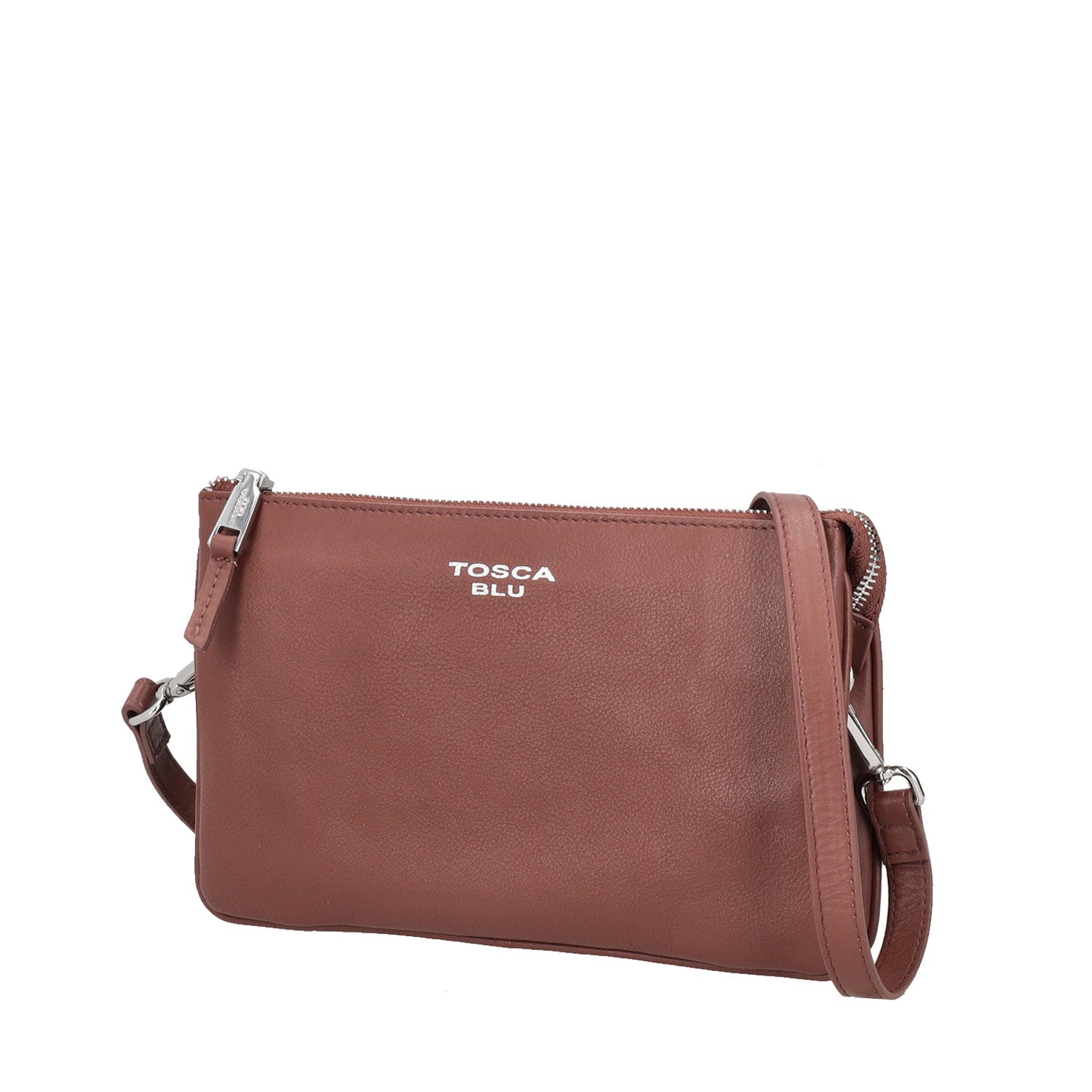 BROWN BASIC WALLETS MULTI POCKETS CROSSBODY BAG