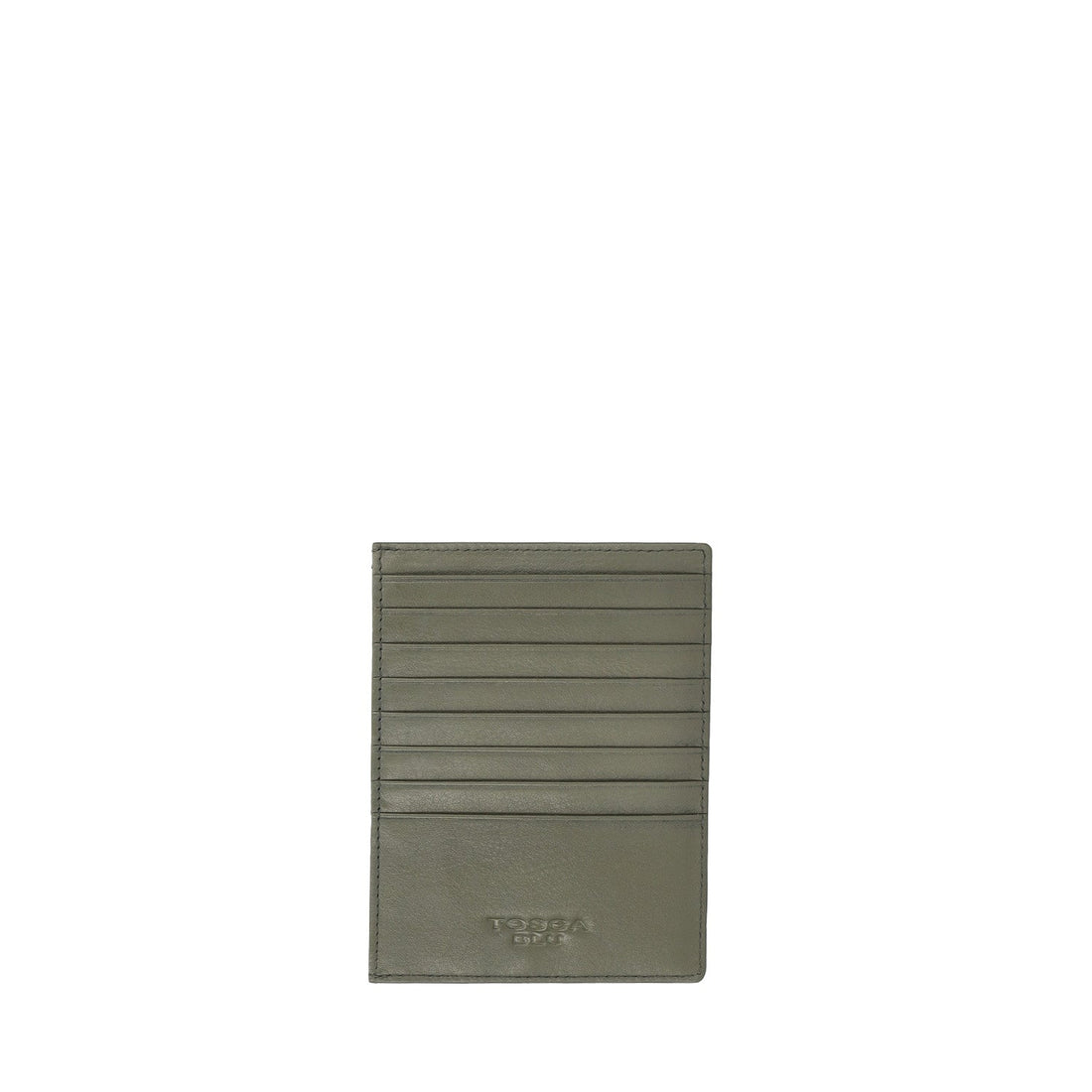 PORTATESSERE BASIC WALLETS IN PELLE COLORE VERDE