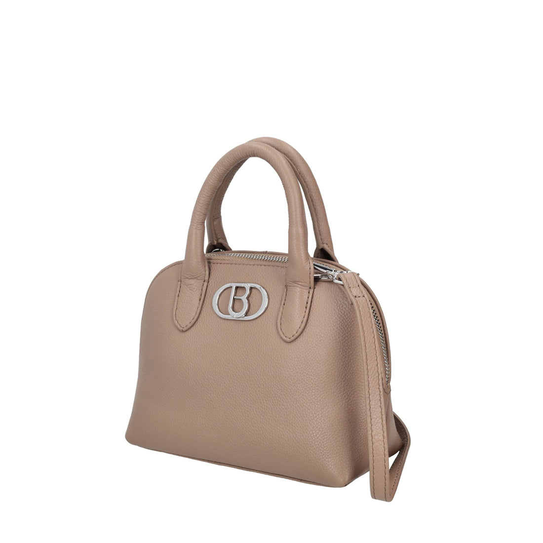 MUD HANDBAG WITH LEATHER SHOULDER STRAP