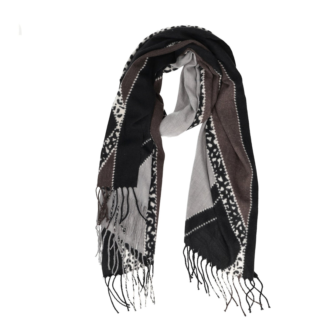 MULTICOLOR JENNY SCARF WITH PRINT