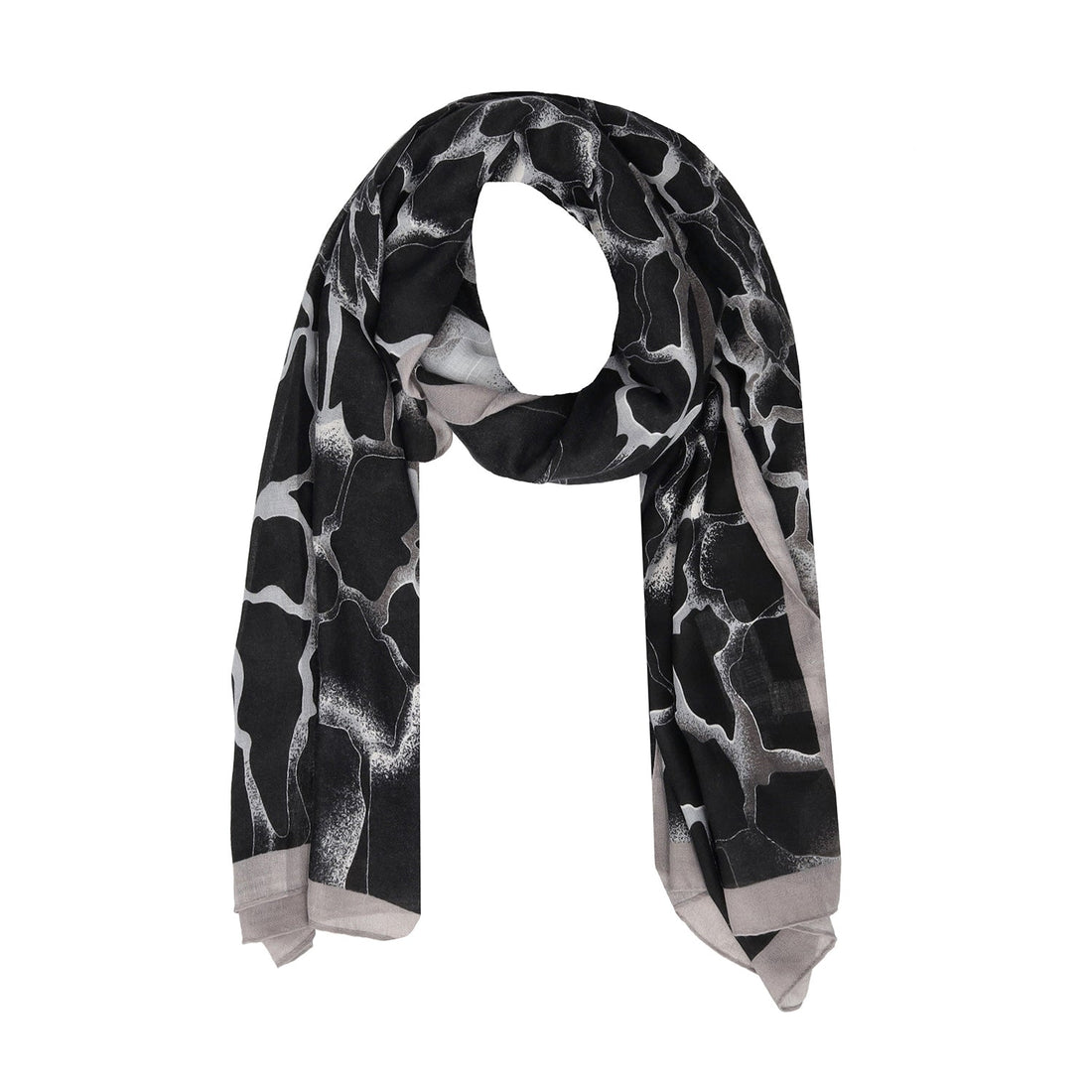 BLACK JENNY SCARF