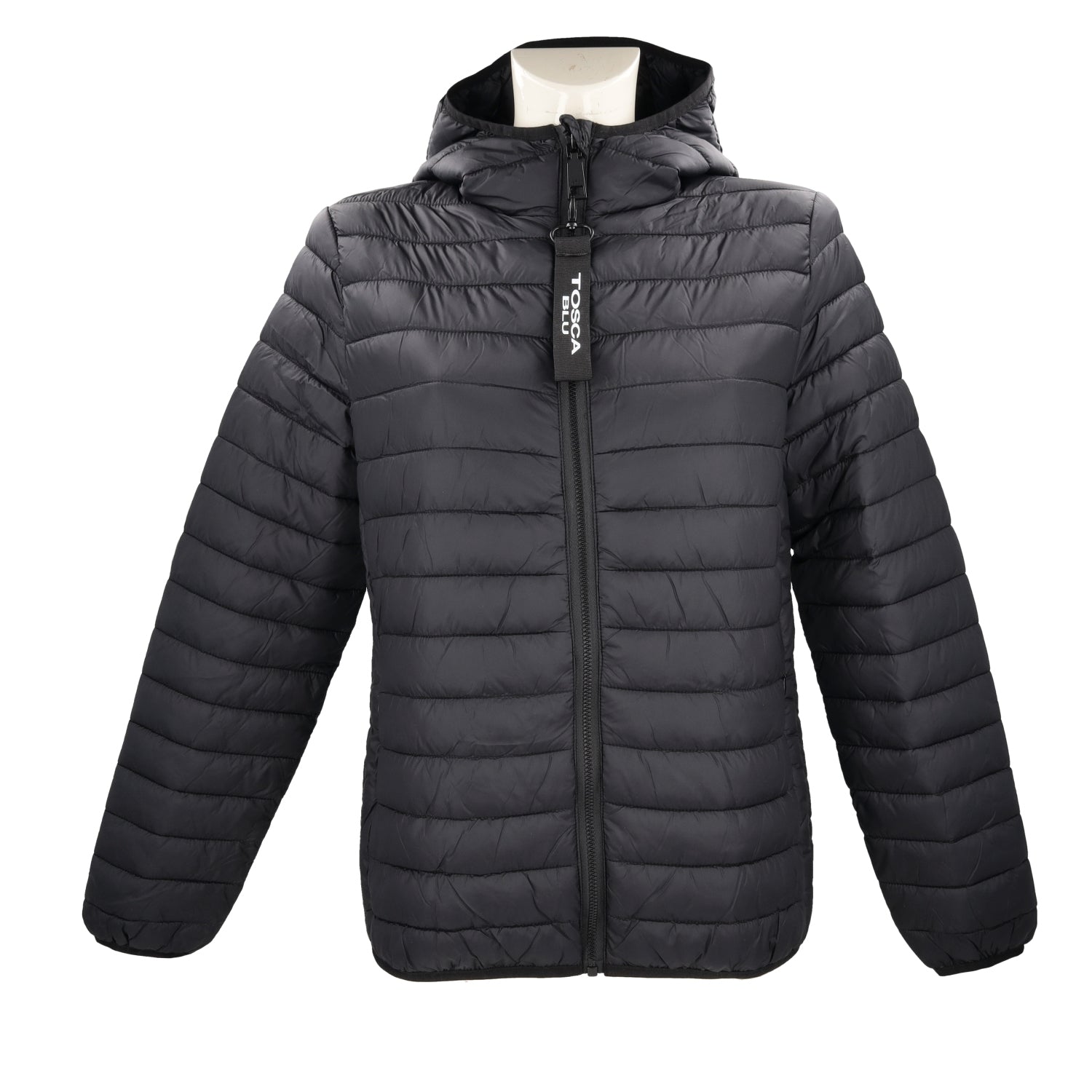 BLACK LIGHTWEIGHT DOWN JACKET