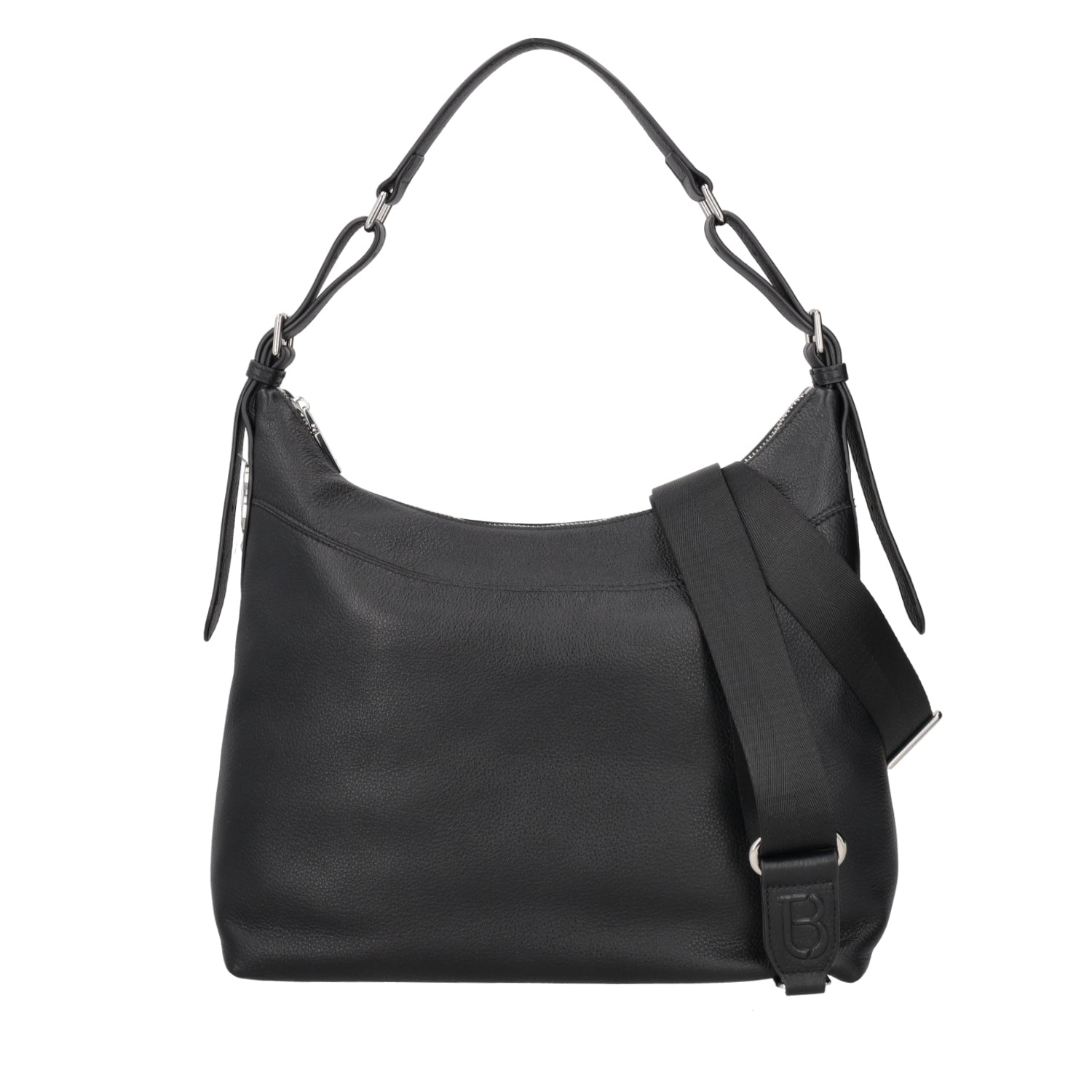 BLACK DENVER LEATHER BAG