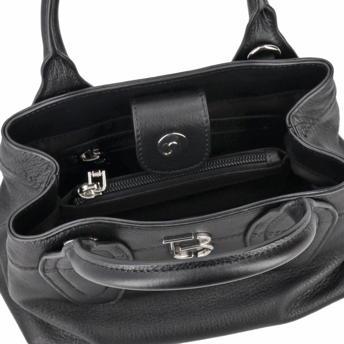 BAULETTO MINI DENVER IN PELLE COLORE NERO