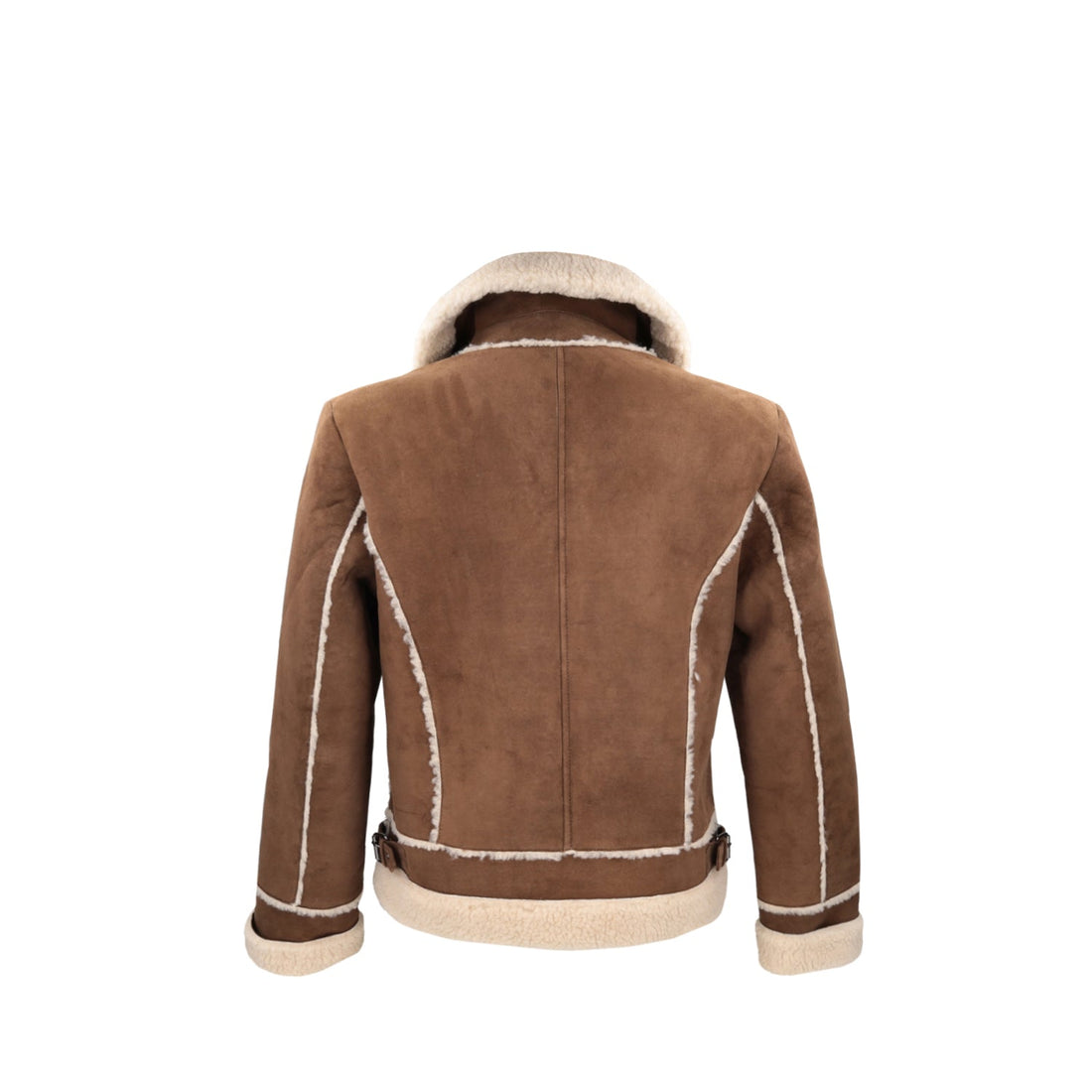 TOBACCO SUEDE LEATHER JACKET