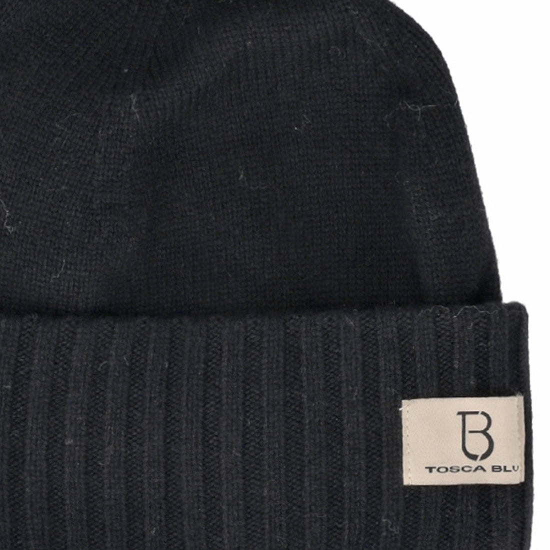 BLACK WOOL HAT