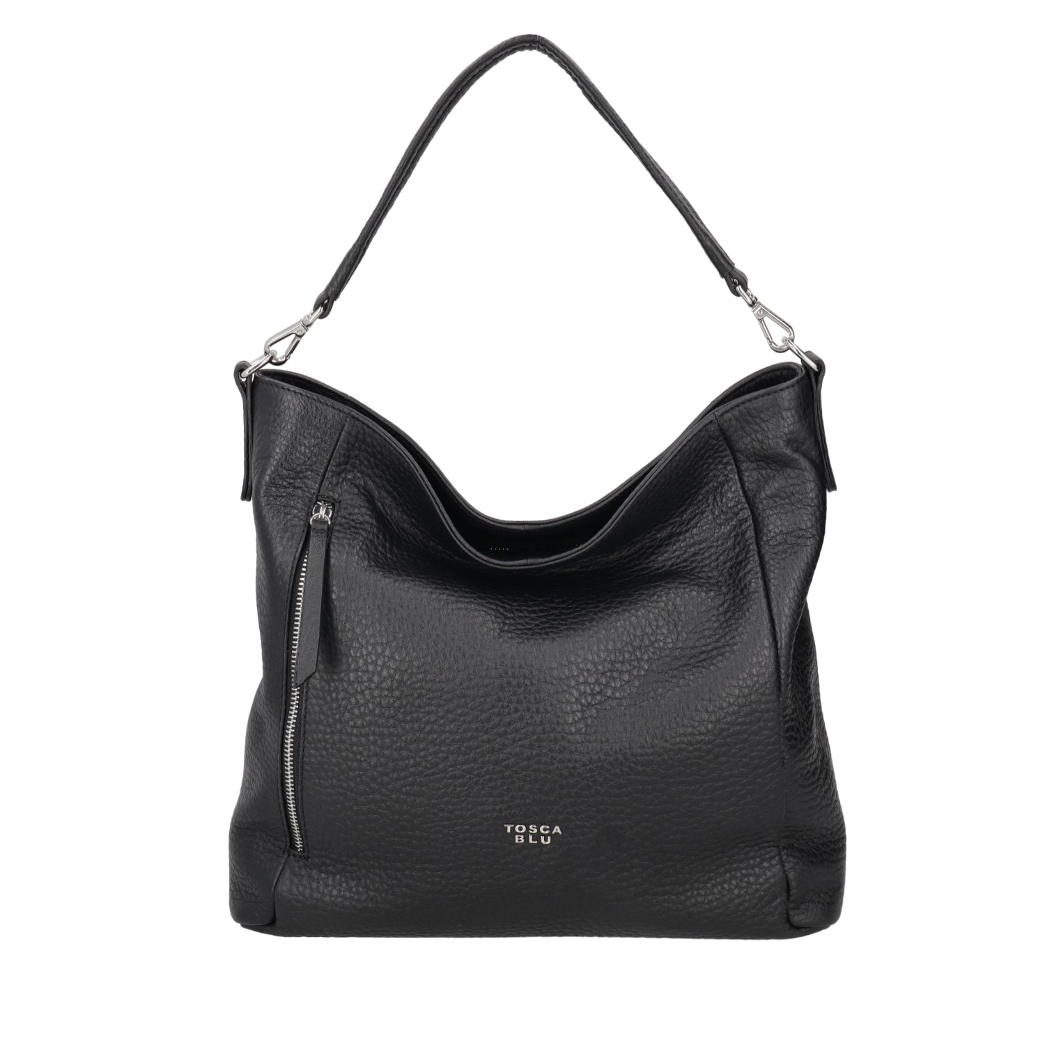 BLACK MONTREAL BAG WITH SHOULDER STRAP