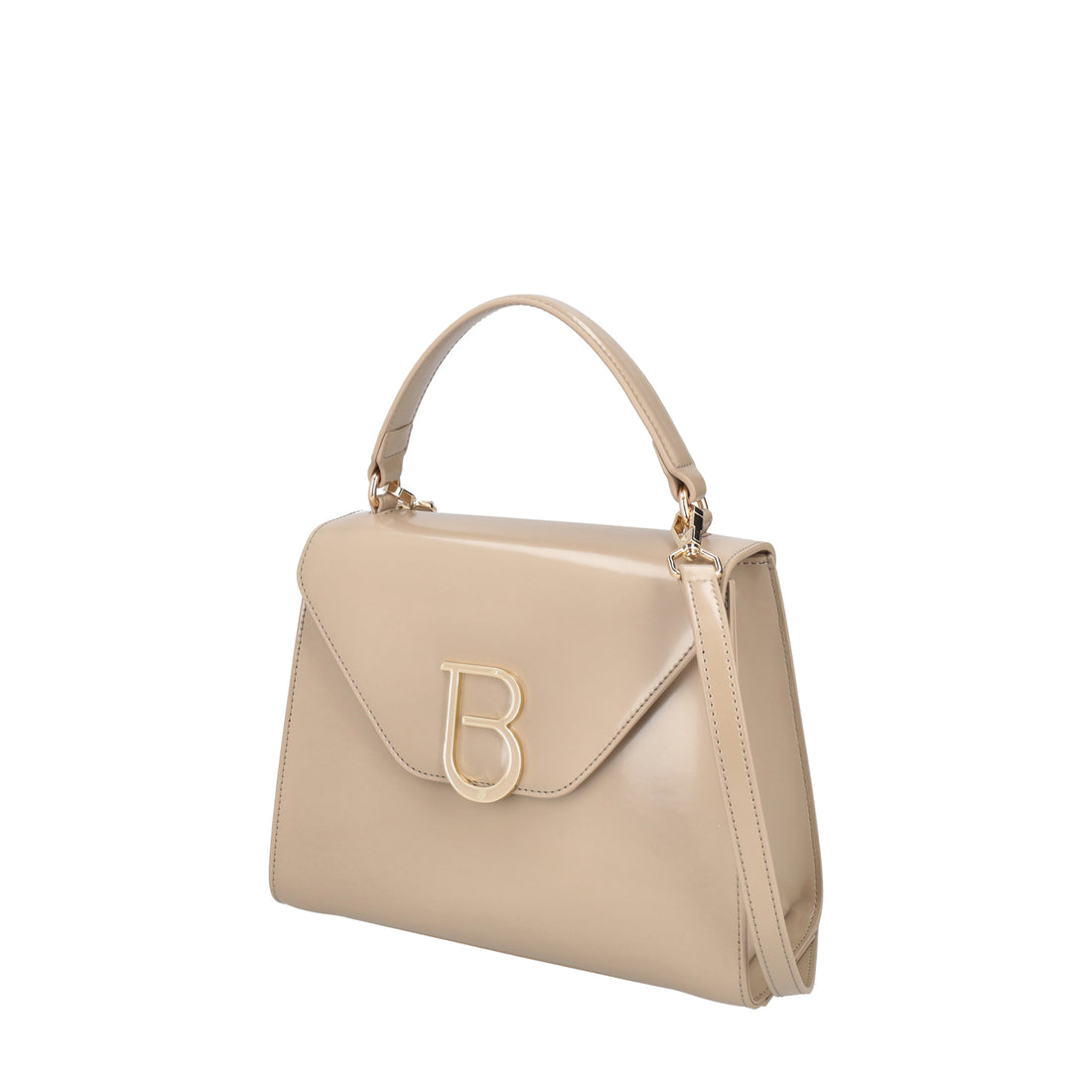 BORSA A MANO IN PELLE NEW YORK COLORE BEIGE