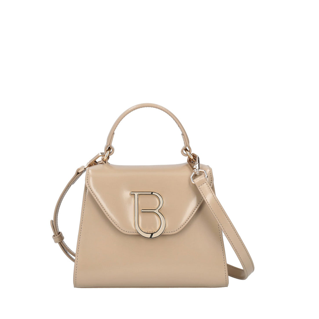 MINI BORSA IN PELLE NEW YORK COLORE BEIGE