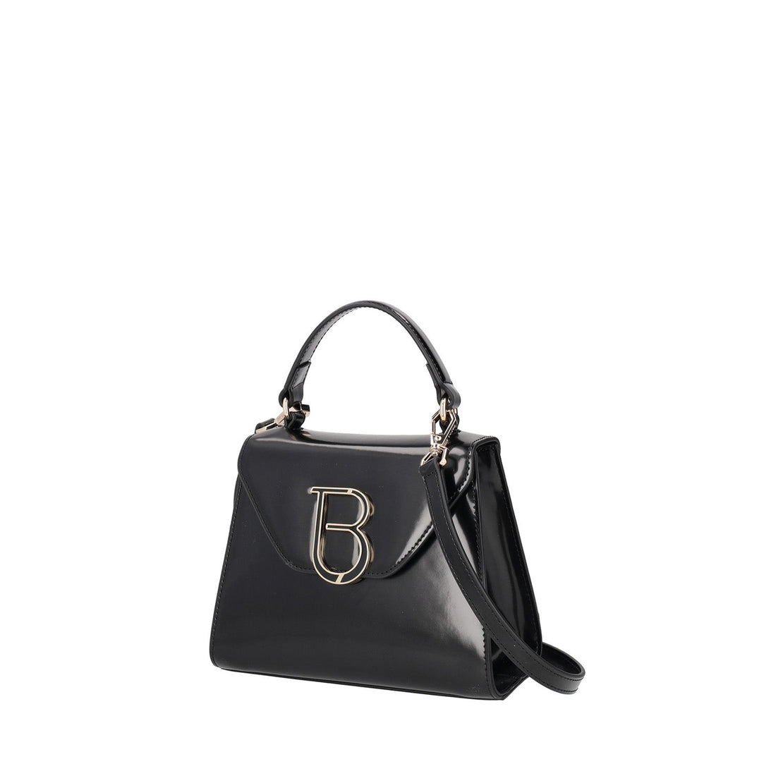 BLACK NEW YORK MINI LEATHER BAG