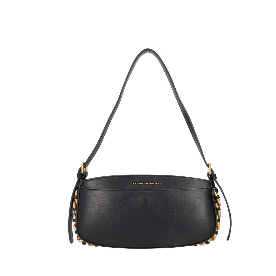 BLACK KATE CROSSBODY BAG WITH CHAIN