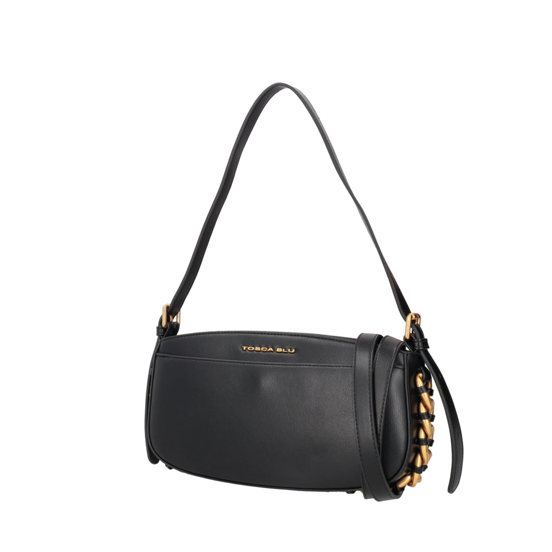 BLACK KATE CROSSBODY BAG WITH CHAIN