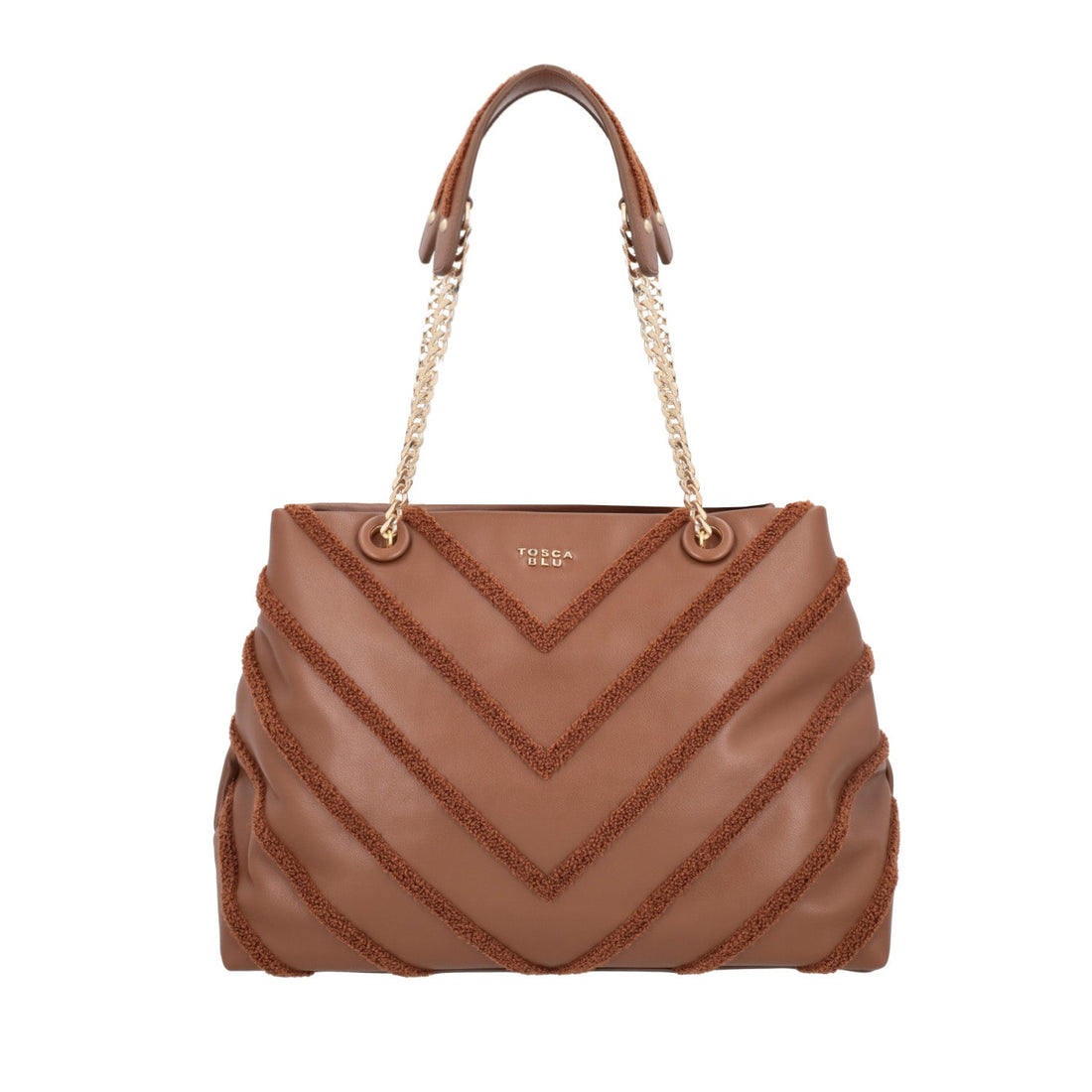 BROWN LOUISE SHOPPING BAG