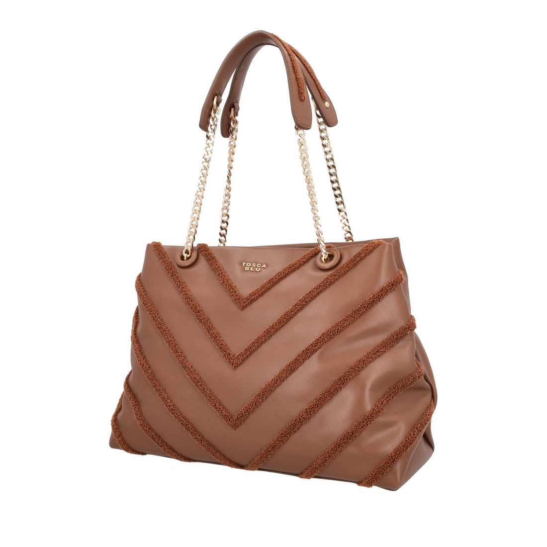 BROWN LOUISE SHOPPING BAG