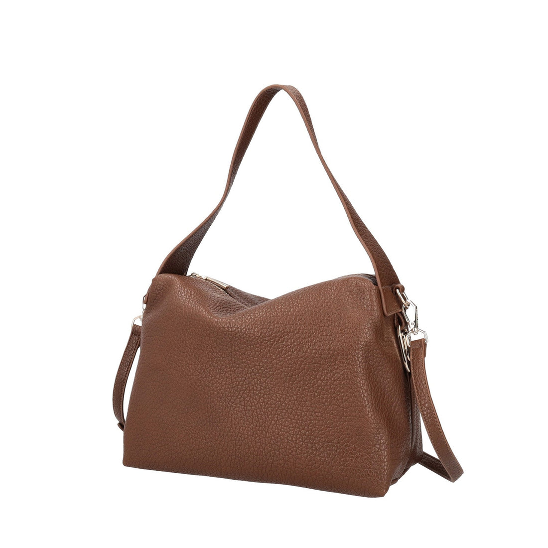 BROWN DAFNE MEDIUM SHOULDER BAG