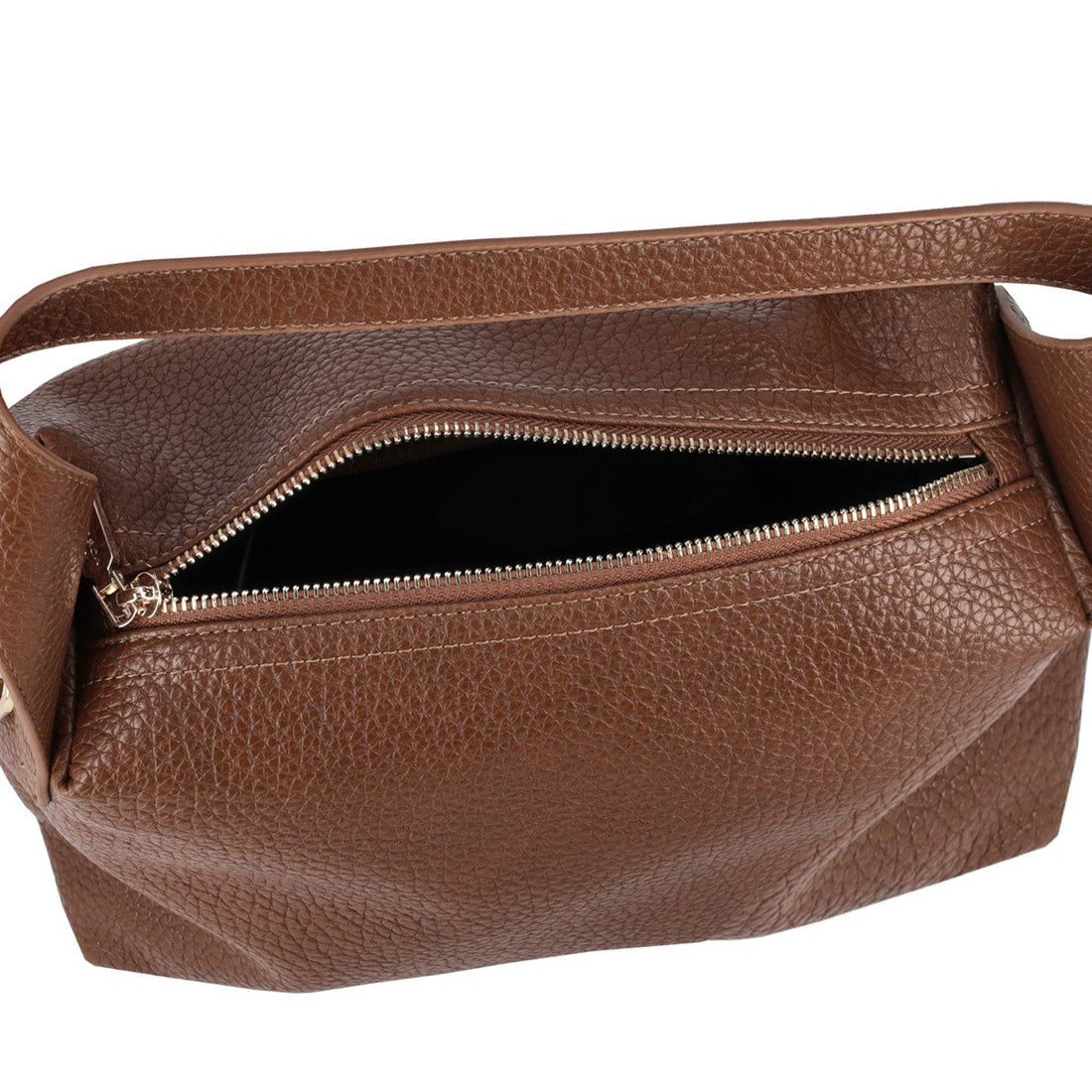 BROWN DAFNE MEDIUM SHOULDER BAG