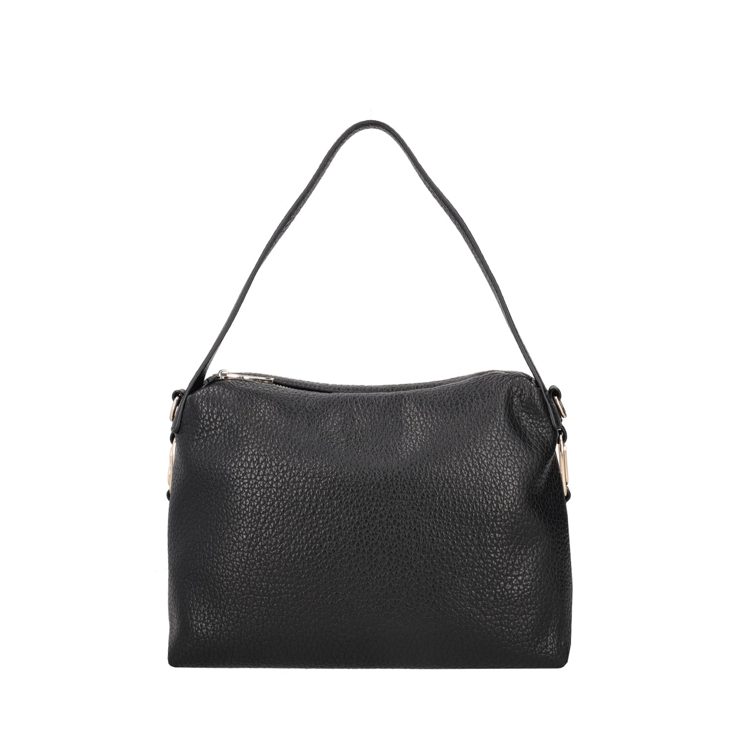 BLACK DAFNE MEDIUM SHOULDER BAG