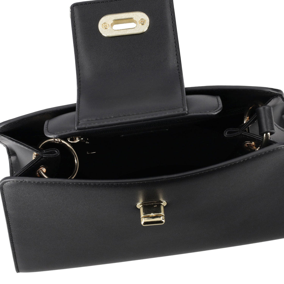 BLACK CHRISTINE HANDBAG