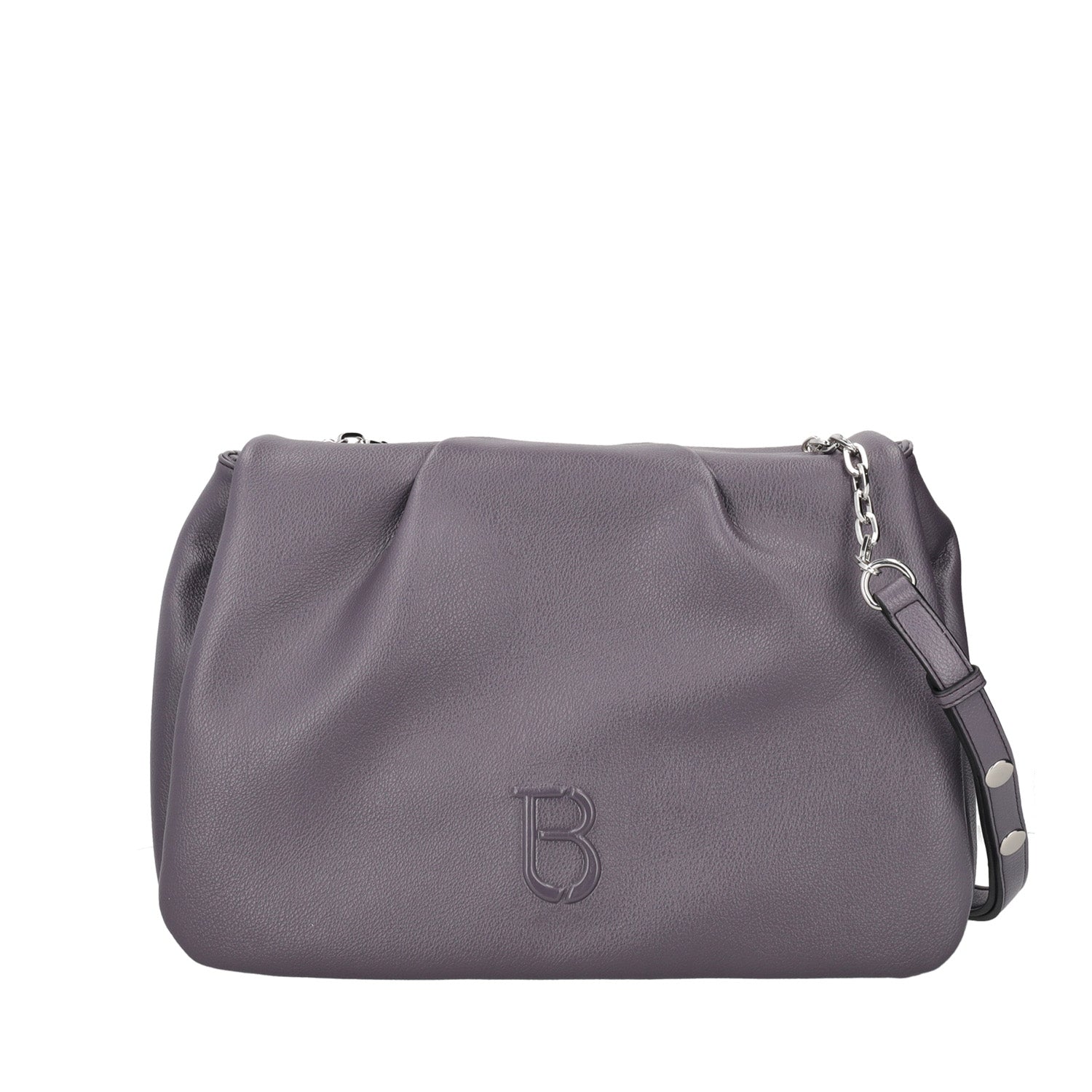 BORSA A TRACOLLA BETTY CON PATTINA COLORE GRIGIO SCURO