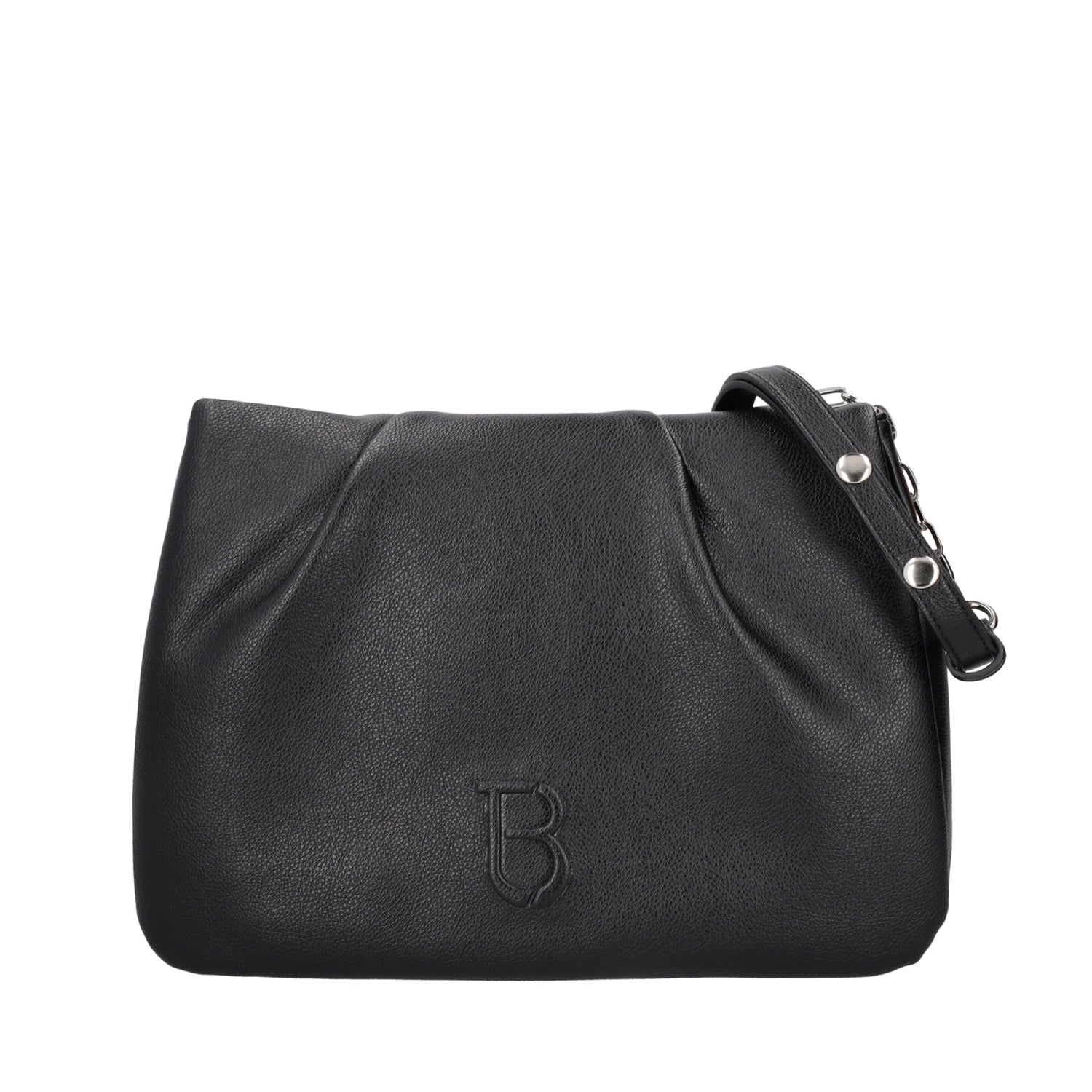 BORSA A TRACOLLA BETTY CON PATTINA COLORE NERO