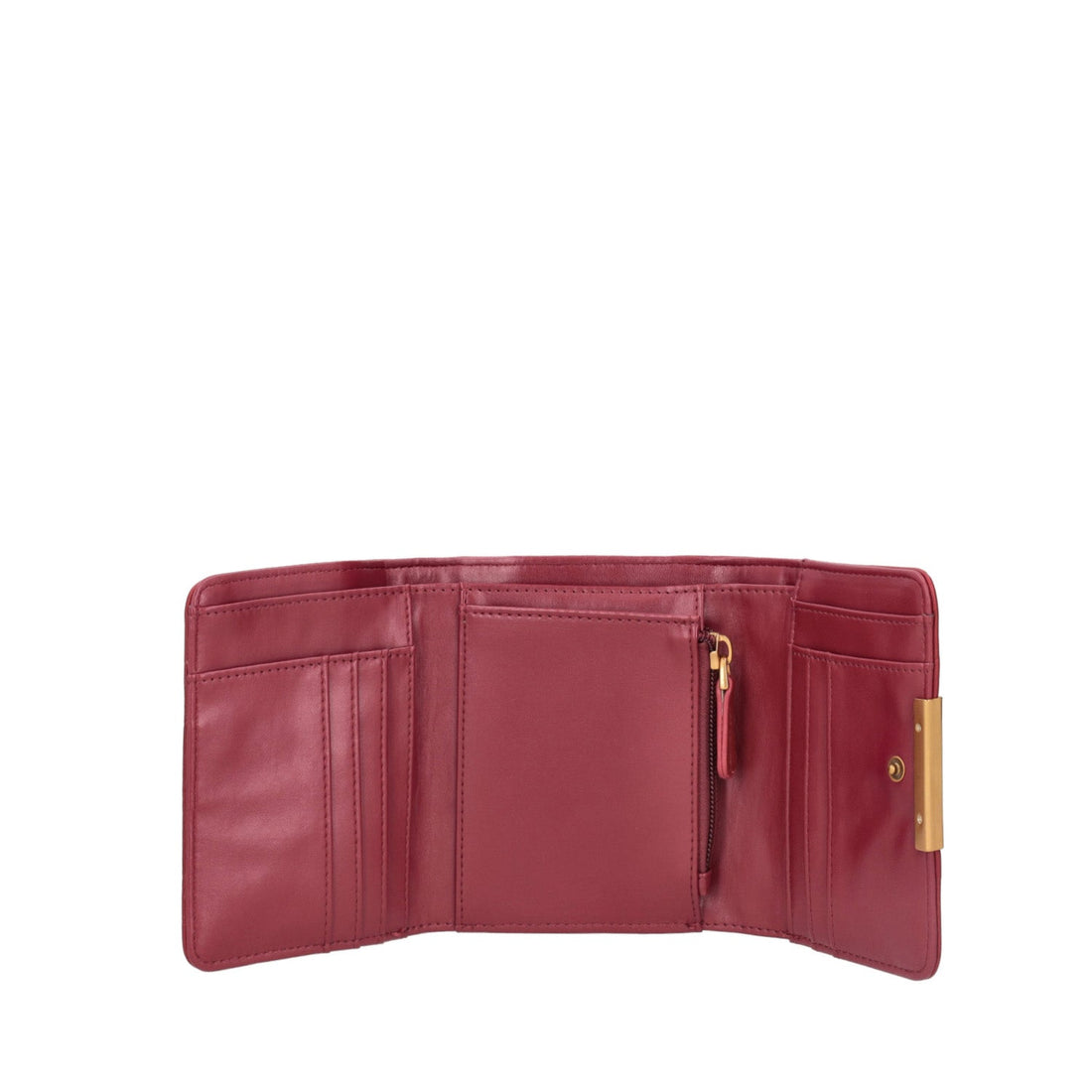 DARK RED ADELE SMALL WALLET