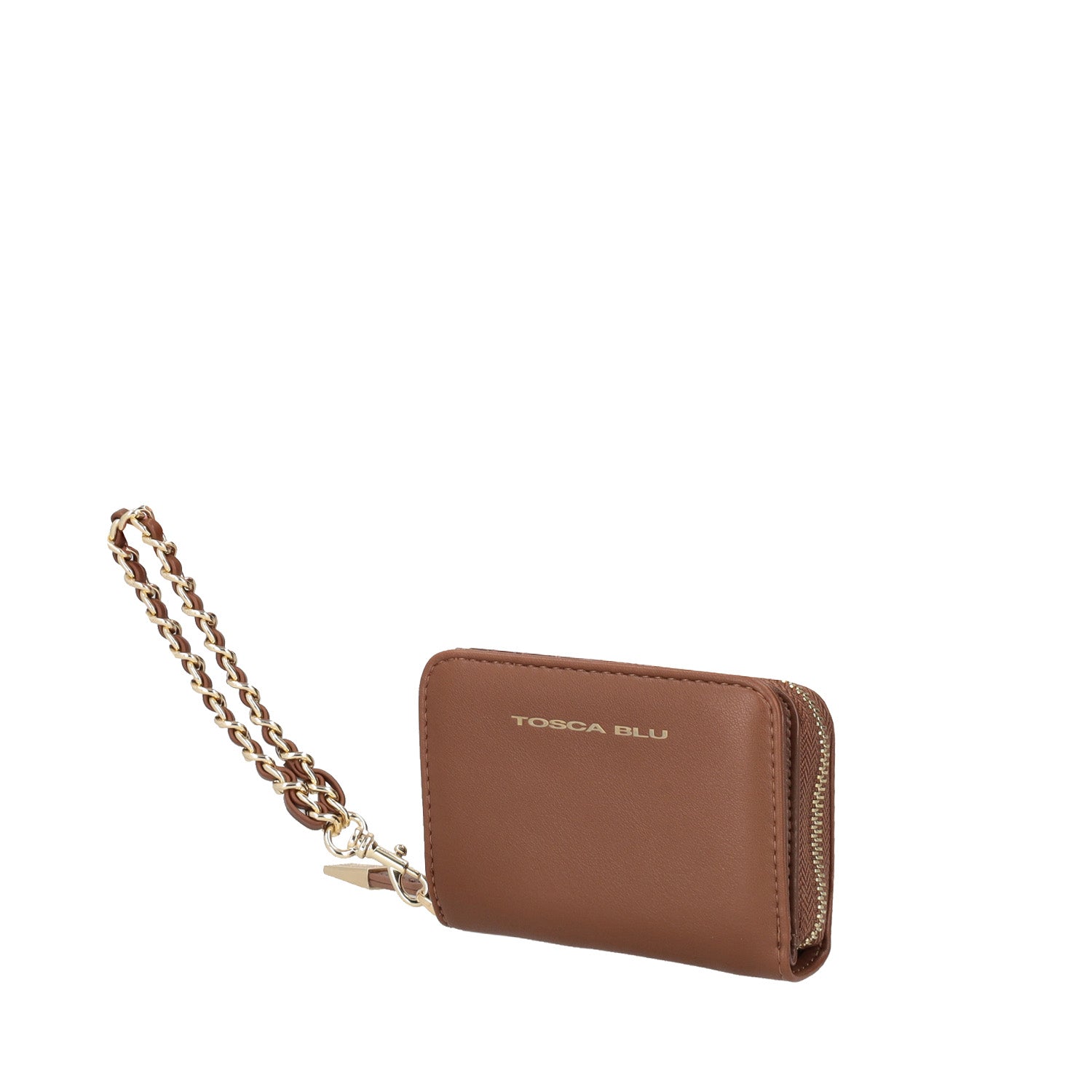 BROWN ALEXANDRA MEDIUM WALLET WITH CHARMS