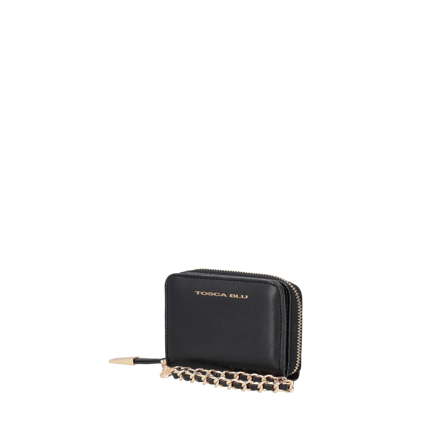 BLACK ALEXANDRA MEDIUM WALLET WITH CHARMS