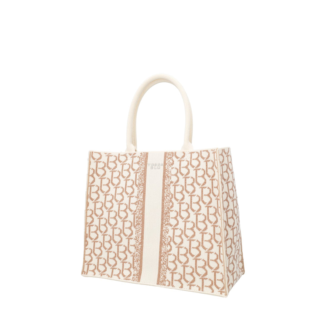 NATURAL SAINT TROPEZ LOGO SHOPPING BAG